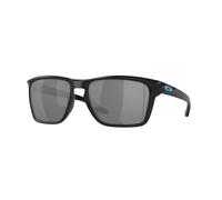 Oakley Homme Oakley OO9448 SYLAS 944823 Lunettes de soleil O_matter Noir Gris Carré Polarisé Prizm Iridium