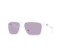 Oakley Homme Oakley OO9448 SYLAS 944845 Lunettes de soleil O_Matière Transparent Violet Carré Normale Prizm