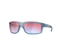 Oakley Homme Oakley OO9449 GIBSTON 944925 Lunettes de soleil O_matter Bleu Rouge Carré Normale
