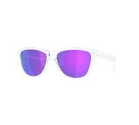Oakley Homme Oakley OO9508 FROGSKINS S 950802 Lunettes de soleil O_matter Transparent Violet Ronde Normale