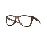 Oakley Homme Oakley OX8058 THE CUT 805802 Montures optiques O_matter Marron Transparent Carré Normale