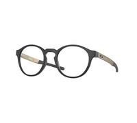 Oakley Homme Oakley OX8165 SADDLE 816504 Montures optiques O_Matière Noir Ronde Normale