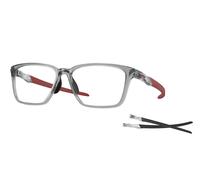 Oakley Homme Oakley OX8188D DOUBLE DOWN 818806 Montures optiques O_Matière Gris Transparent Carré Normale