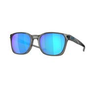Oakley Homme OO9018 OJECTOR 901814 Lunettes de soleil O_matter Gris Bleu Carré Polarisé Prizm