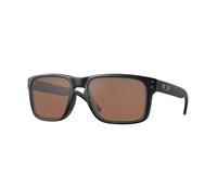 Lunettes Oakley Holbrook noir mat verres Prizm Tungsten Polarized