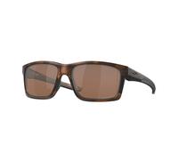 Oakley Homme OO9264 MAINLINK 926449 Lunettes de soleil O_matter Marron Marron Carré Polarisé Prizm