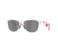Oakley Homme OO9289 FROGSKINS HYBRID 928910 Lunettes de soleil O_matter Blanc Gris Ronde Normale