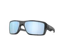 Oakley Homme OO9380 DOUBLE EDGE 938027 Lunettes de soleil O_matter Gris Bleu Carré Polarisé Prizm