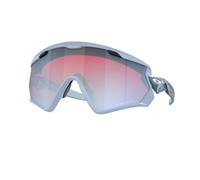 Lunettes oakley wind jacket 2 0 matte trans stonewash prizm snow sapphire ref oo9418 2745