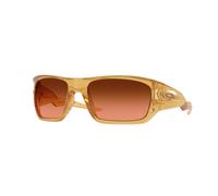 Oakley Homme OO9486 MASSETER 948608 Lunettes de soleil O_matter Jaune Marron Carré Normale Ombré