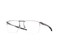 Oakley Homme OX3026 VOON 302604 Montures optiques Métal Gris Transparent Carré Normale
