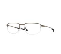 Oakley Homme OX3035 ADDAMS 0.5 303502 Montures optiques Métal Gris Transparent Carré Normale
