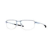 Oakley Homme OX3035 ADDAMS 0.5 303503 Montures optiques Métal Bleu Transparent Carré Normale