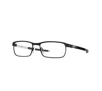 Oakley Homme OX3184 TINCUP 318401 Montures optiques Acier Noir Transparent Carré Normale