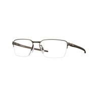 Oakley Homme OX5080 SWAY BAR 0.5 508002 Montures optiques Titane Gris Transparent Carré Normale