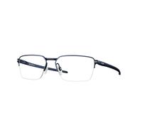 Oakley Homme OX5080 SWAY BAR 0.5 508004 Montures optiques Titane Bleu Transparent Carré Normale