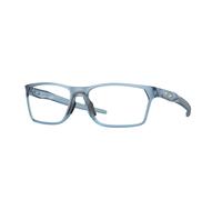 Oakley Homme OX8032 HEX JECTOR 803211 Montures optiques O_matter Bleu Transparent Carré Normale
