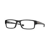 Oakley Homme OX8046 AIRDROP 804602 Montures optiques O_matter Noir Transparent Carré Normale