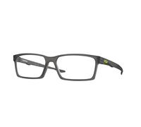 Oakley Homme OX8060 OVERHEAD 806002 Montures optiques O_matter Gris Transparent Carré Normale