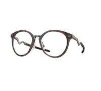 Oakley Homme OX8181 COGNITIVE R 818104 Montures optiques Titane Marron Transparent Ronde Normale