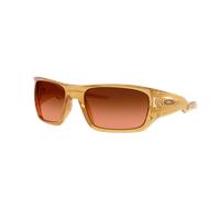 Oakley Homme Sunglass Alexia Putellas Signature Series Masseter - Couleur du Monture: Translucent Light Curry, Couleur de Lentille: Dégradé Prizm Bron