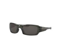 Oakley Homme Sunglass Fives Squared® - Couleur du Monture: Gris Smoke, Couleur de Lentille: Gris chaud