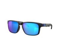 Oakley Homme Sunglass Holbrook™ Prizmatic Collection - Couleur du Monture: Prizmatic Noir mat, Couleur de Lentille: Prizm Saphir Polarized