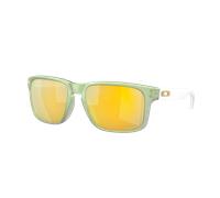 Oakley Homme Sunglass Holbrook™ Re-Discover Collection - Couleur du Monture: Opaline jade foncé, Couleur de Lentille: Prizm 24K Polarized