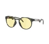Oakley Homme Sunglass HSTN 100 Thieves Collection - Couleur du Monture: Gris fumée 100t, Couleur de Lentille: Prizm GamingU+2122 2.0