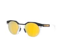 Oakley Homme Sunglass HSTN Lunar New Year Collection - Couleur du Monture: Noir mat/mat clair, Couleur de Lentille: Prizm 24K