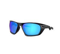Oakley Homme Sunglass Lateralis - Couleur du Monture: Noir mat, Couleur de Lentille: Prizm Saphir