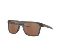 Oakley Homme Sunglass Leffingwell - Couleur du Monture: Gris mat Smoke, Couleur de Lentille: Prizm Tungstène