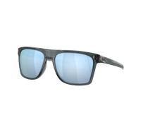 Oakley Homme Sunglass Leffingwell - Couleur du Monture: Noir Cristal, Couleur de Lentille: Prizm Deep Water Polarized