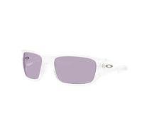 Oakley Homme Sunglass Masseter On The Green Collection - Couleur du Monture: Incolore mat, Couleur de Lentille: Prizm ardoise