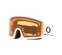 Oakley Homme Sunglass OO7121 Target Line M Snow Goggles - Couleur du Monture: Blanc mat, Couleur de Lentille: Rouge orangé