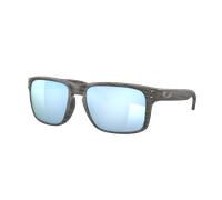 Lunettes oakley holbrook woodgrain collection prizm deep water polarized marron ref oo9102 j955