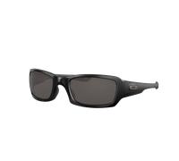 Oakley Homme Sunglass OO9238 Standard Issue Fives Squared® - Couleur du Monture: Noir mat, Couleur de Lentille: Gris chaud