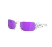 Oakley Homme Sunglass OO9239 Crankshaft™ - Couleur du Monture: Incolore mat, Couleur de Lentille: Violet Iridium Polarisé