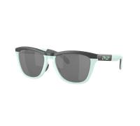 Oakley Homme Sunglass OO9284 Frogskins™ Range - Couleur du Monture: Carbone mat/bleu milkshake, Couleur de Lentille: Prizm Noir