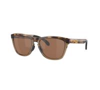 Oakley Homme Sunglass OO9284 Frogskins™ Range - Couleur du Monture: Écaille de tortue brun/brun fumé, Couleur de Lentille: Prizm Tungstène Polarized