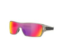 Oakley Homme Sunglass OO9307 Turbine Rotor - Couleur du Monture: Encre grise transparent mat, Couleur de Lentille: Prizm Road