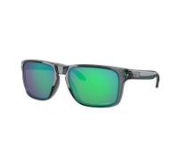 Lunettes Oakley Holbrook XL Crystal Black verres Prizm Jade