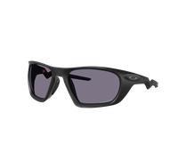 Oakley Homme Sunglass OO9431 Lateralis - Couleur du Monture: Encre noire mat, Couleur de Lentille: Prizm Gris