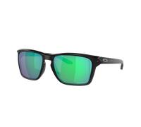 Oakley Homme Sunglass OO9448 Sylas - Couleur du Monture: Encre de chine noire, Couleur de Lentille: Prizm Jade