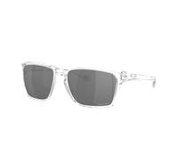 Oakley Homme Sunglass OO9448 Sylas - Couleur du Monture: Transparent poli, Couleur de Lentille: Prizm Noir
