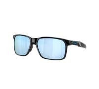 Oakley Homme Sunglass OO9460 Portal X - Couleur du Monture: Noir poli, Couleur de Lentille: Prizm Deep Water Polarized
