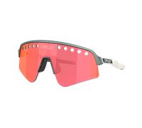 Oakley Homme Sunglass OO9465 Sutro Lite Sweep Pacific Trail Collection - Couleur du Monture: Argent mat/variation chromatique bleue, Couleur de Lentil
