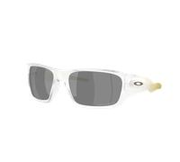 Oakley Homme Oakley OO9486 MASSETER 948615 Lunettes de soleil O_Matière Transparent Gris Carré Polarisé