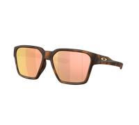 Oakley Homme Sunglass OO9497 Briza - Couleur du Monture: Écaille de tortue mat ambre foncé, Couleur de Lentille: Prizm Or rose