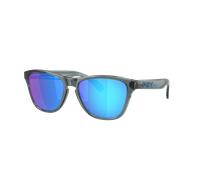 Oakley Homme Sunglass OO9508 Frogskins™ S - Couleur du Monture: Noir Cristal, Couleur de Lentille: Prizm Saphir Polarized
